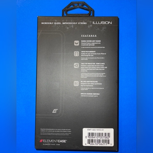 iPhone XR - Element Illusion Series Case (BLACK) - Picture 2 of 5